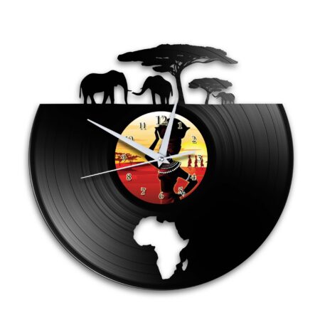 Africa Vinyl Uhr