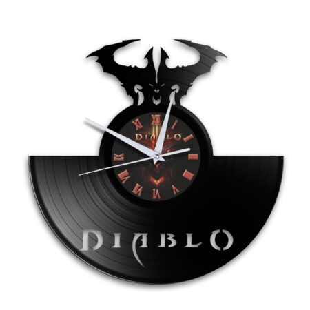 Diablo Vinyl Uhr