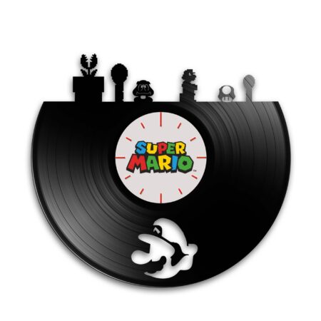 Super Mario Vinyl Uhr