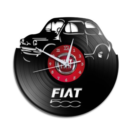 Fiat 500 Vinyl Uhr