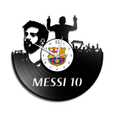 Lionel Messi Vinyl Uhr