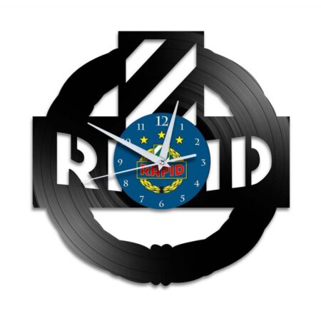 Rapid Wien Vinyl Uhr