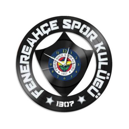 Fenerbahçe S.K. Vinyl Uhr