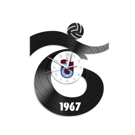 Trabzonspor Vinyl Uhr